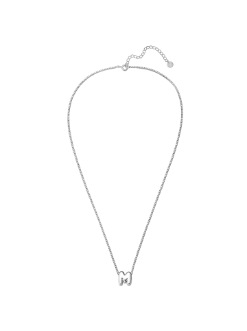 Glanzstücke München Kette Buchstabe M aus Sterling Silber in silber
