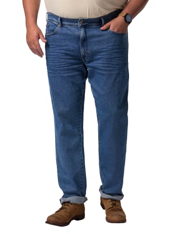 John F. Gee Jeanshose in blue stone