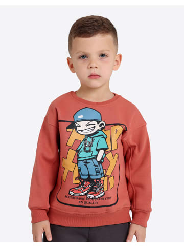 SOLANG Freizeitanzug in Rot Dunkelgrau