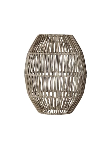STAR Trading Kleiner Outdoor Lampenschirm ,Linde' in Rattan-Optik, natur, 30cm
