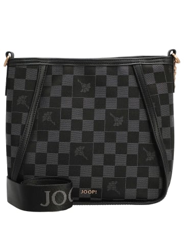 JOOP! Women Piazza Scacchi Leena - Umhängetasche 23 cm (schwarz) in schwarz
