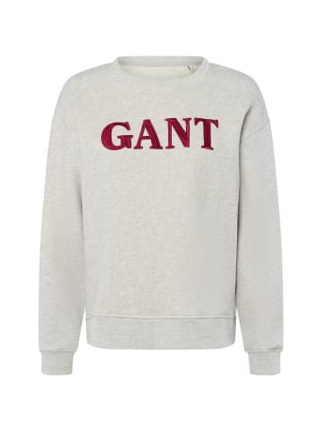 Gant Sweatshirt in hellgrau