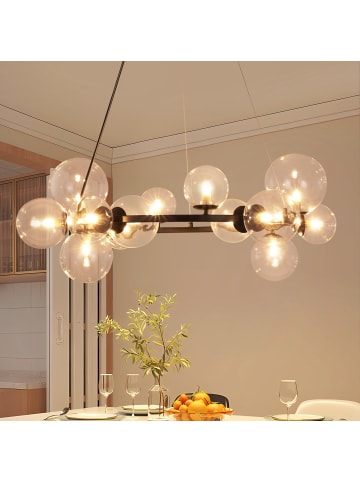 ZMH Pendelleuchte 14-flammige G9 in transparent Glas Max.25W