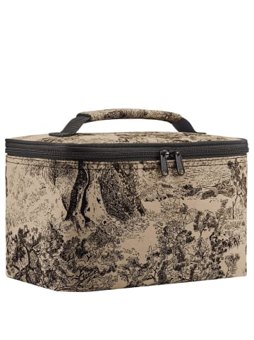 Reisenthel travelling - Beautycase 28 cm (jacquard grey) in jacquard brown