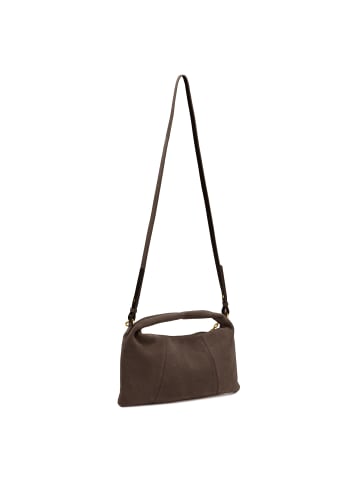 Les Visionnaires Sadie Cozy Chain Handtasche Leder 37 cm in dark brown