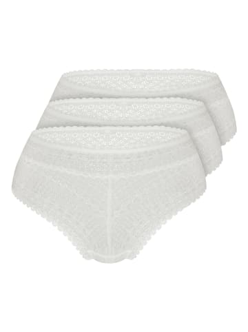 Sassa 3er Pack Panty in ivory