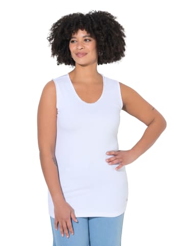 Angel of Style Strick-Top in schneeweiß