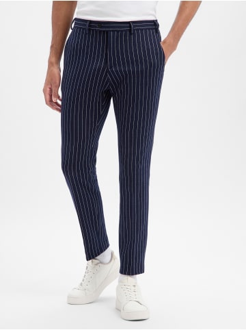 Finshley & Harding London Hose Hoxdon in marine weiß