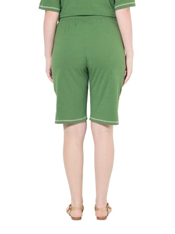 Ulla Popken Shorts in moosgrün