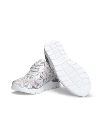 VITAFORM Textil & vitaform Stretch Sneaker in beige/weiß