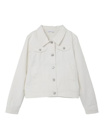 name it Jeansjacke in bright white