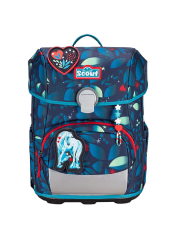 Scout Neo Exklusiv LED - Schulranzen Set 4tlg. (Planets) in White Unicorn