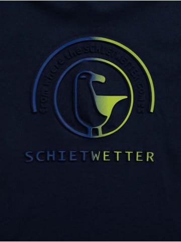 SCHIETWETTER Jungen T-Shirt Luca 3D-Druck in navy-lime