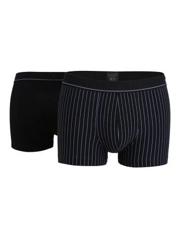 Bugatti Boxershort 2er Pack in Schwarz