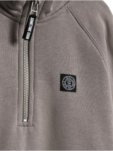 Sometime Soon Sometime Soon Halbreißverschluss Jacke Stsharry Kinder in STEEPLE GRAY