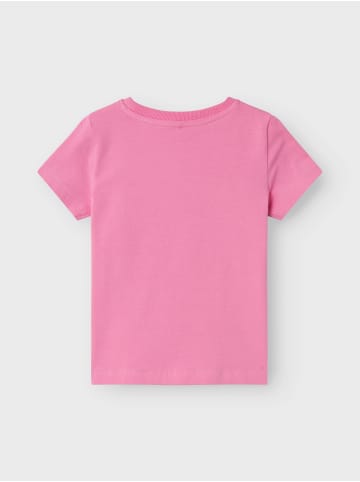 name it T-Shirt 2er-Set Print Design Rundhals bequem in Blau-Rosa