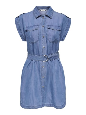 ONLY Jeanskleid in Medium Blue Denim