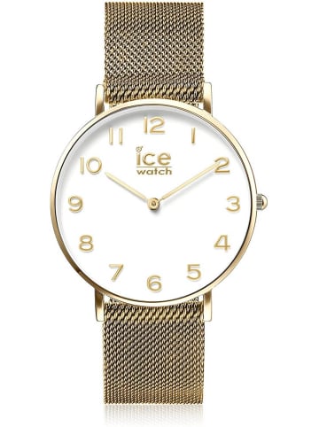 Ice Watch Quarzuhr Ice City Milanese Gold Shiny goldfarben  41 mm in gold