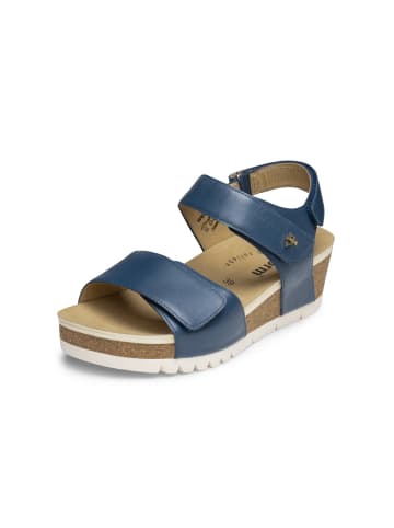 VITAFORM Softnappaleder Sandalen in jeansblau