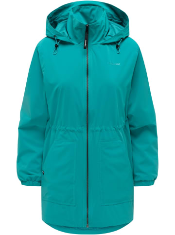 ragwear Kurzmantel Brona in Teal Green
