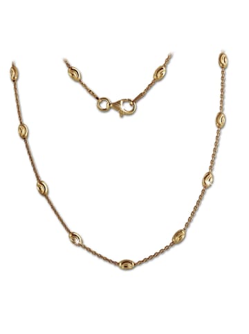 SilberDream 925 Silber, vergoldet (Gelbgold 333) Damen SilberDream Halsketten  ca. 45cm