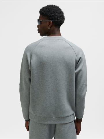 Hummel Sweatshirt Raglanärmel Hmltech Fußball Erwachsene in GREY MELANGE