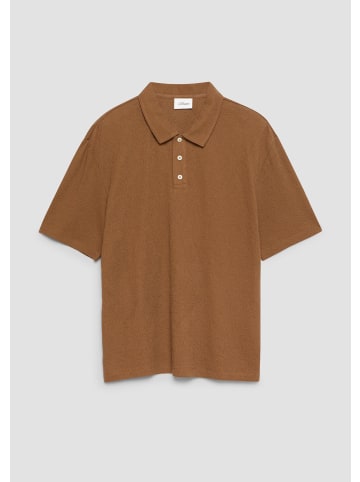 s.Oliver Polo-Shirt in 8919_dunkelbraun