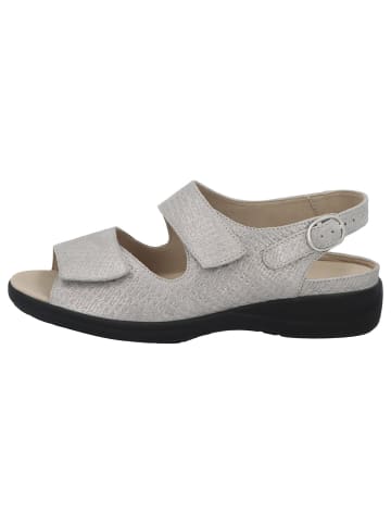 Solidus Komfort Sandalen für Damen in silber