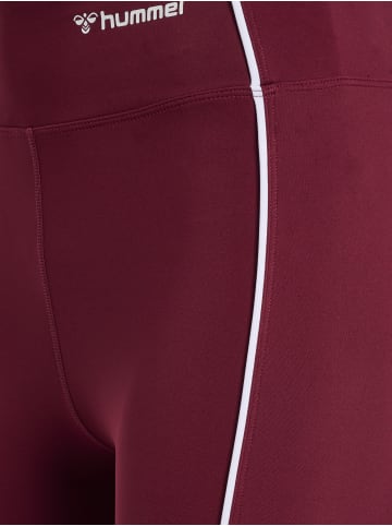 Hummel Hummel Leggings Hmlmt Yoga Damen Atmungsaktiv Schnelltrocknend in ZINFANDEL