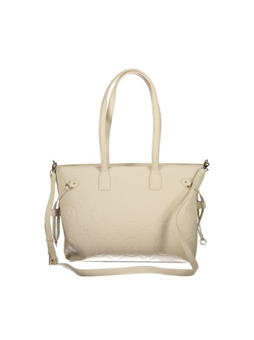 Valentino by Mario Valentino Beige Polyurethan Damen Tasche mit verstellbar Riemen