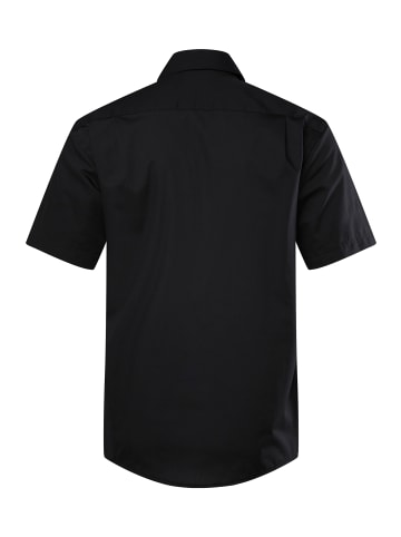 Men Plus Hemd in schwarz