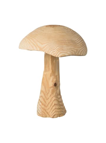Creativ home Pilz aus Holz in natur