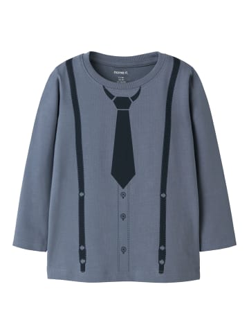 name it Langarmshirt  NMMRYDER LS TOP in flint stone