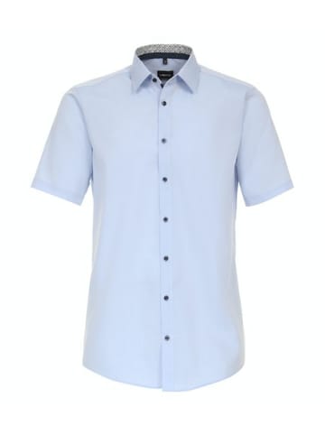 Venti Kurzarm FreizeitHemd für Herren in blau