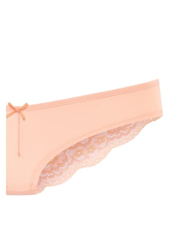 LASCANA Brasilslip in neon pfirsich