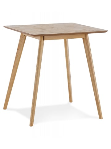 KADIMA DESIGN Kleiner Esstisch aus Eichenholz | Modernes Design in Beige