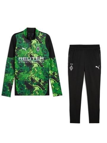 Puma Borussia Mönchengladbach Sportanzug 2025 - 2026 Fanartikel in grün