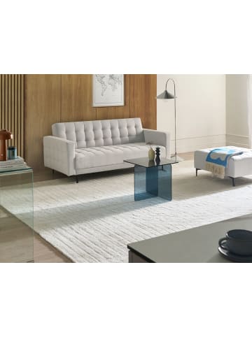 Beliani Schlafsofa ABERDEEN in Grau/Schwarz - (W) 186 x (H) 83 x (L) 88 cm