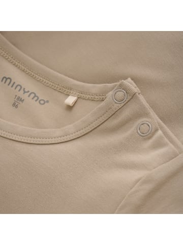 Minymo Kinder Kurzarmbody "Body SS" in Braun