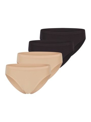 Sloggi Hipster GO Sense in Schwarz / beige