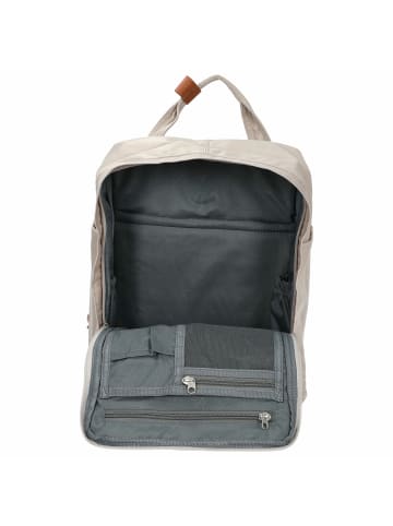 Doughnut Macaroon 16 - Rucksack 38 cm (mustard) in ivory