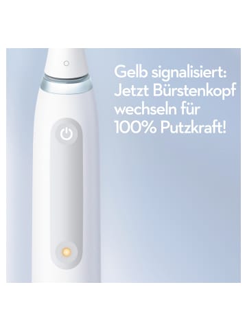 Oral-B Elektrische Zahnbürste "iO Series 4 + Reiseetui" in Weiß