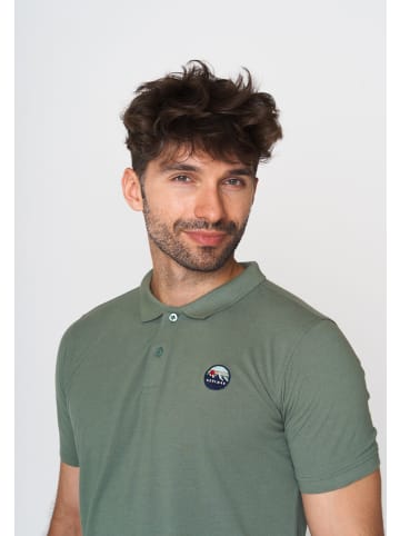 GreenBomb Polo-Shirt Nature Explore in Blassgrün