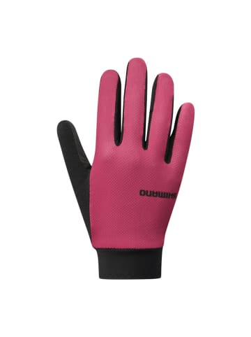 SHIMANO Fahrrad-Handschuhe Woman's EXPLORER FF in pink