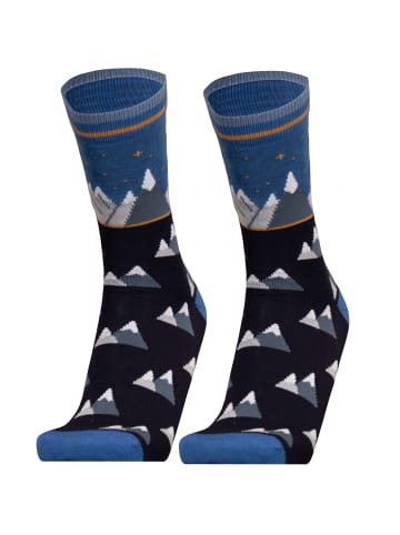 UphillSport Socken MOUNTAINS 2er Pack in Navy