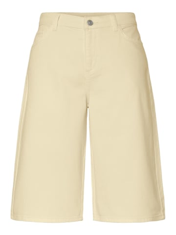 Pieces Jeansshorts in French Vanilla