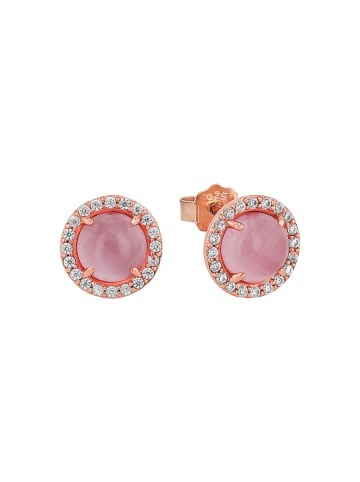 Amor Ohrstecker Silber 925, rosévergoldet in Roségold