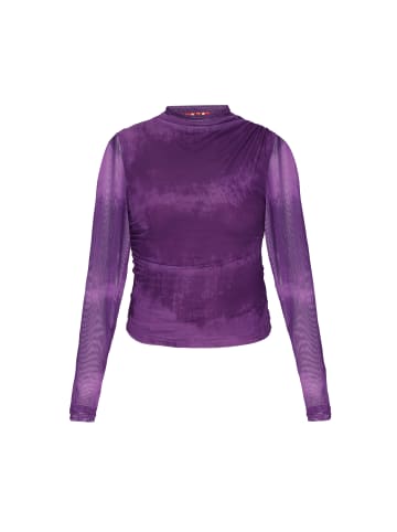 myMo ROCKS Women Blouse in deep purple