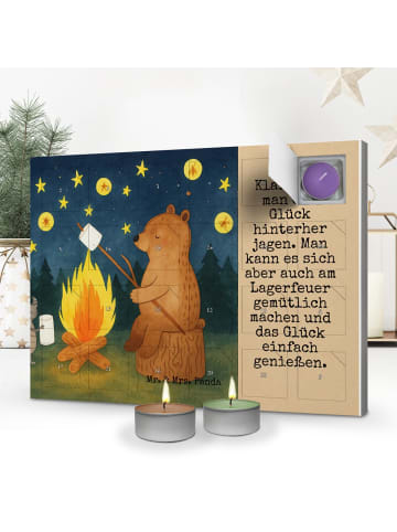 Mr. & Mrs. Panda adventskalender mit kerzen Bär & Marienkäfer La... in Weiß