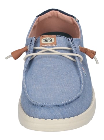 Hey Dude Halbschuhe-Slipper WENDY Chambray Boho in blau